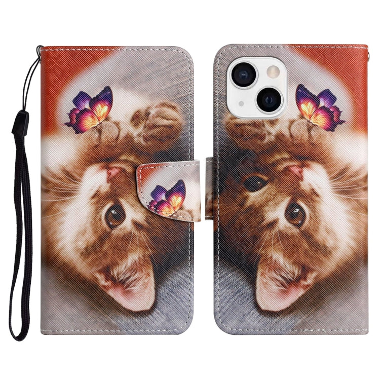 Painted Pattern Horizontal Flip Leather Case with Holder & Card Slot & Wallet, For iPhone 13 mini, For iPhone 12 Pro Max, For iPhone 12 / 12 Pro