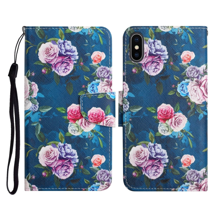 Painted Pattern Horizontal Flip Leather Case with Holder & Card Slot & Wallet, For iPhone 11, For iPhone XS Max, For iPhone XR