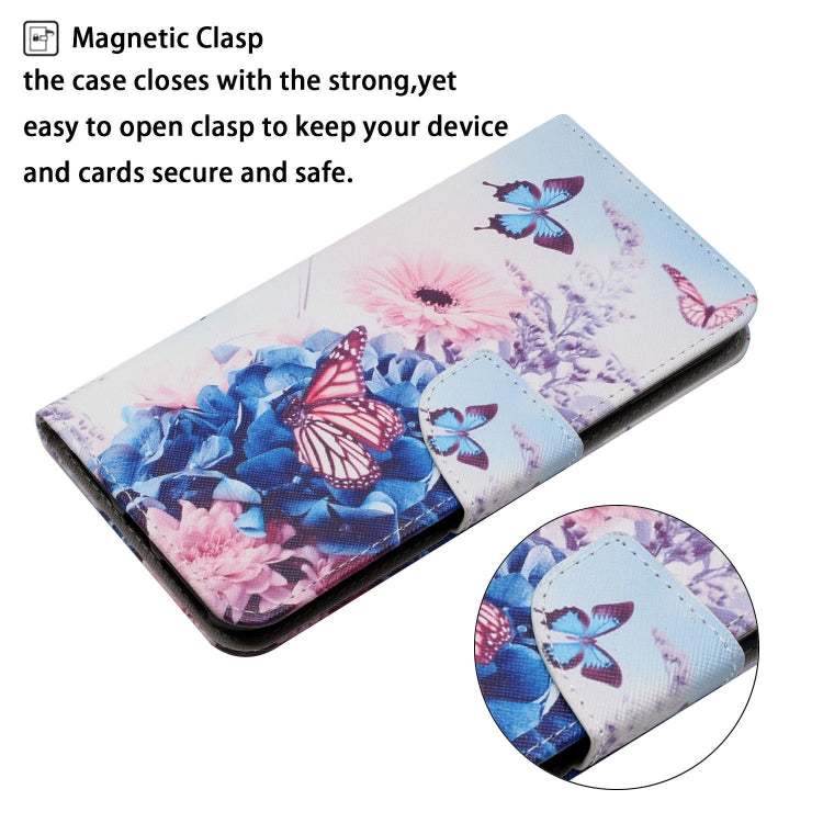 Painted Pattern Horizontal Flip Leather Case with Holder & Card Slot & Wallet, For iPhone X / XS, For iPhone SE 2022 / SE 2020 / 8 / 7, For iPhone 8 Plus & 7 Plus