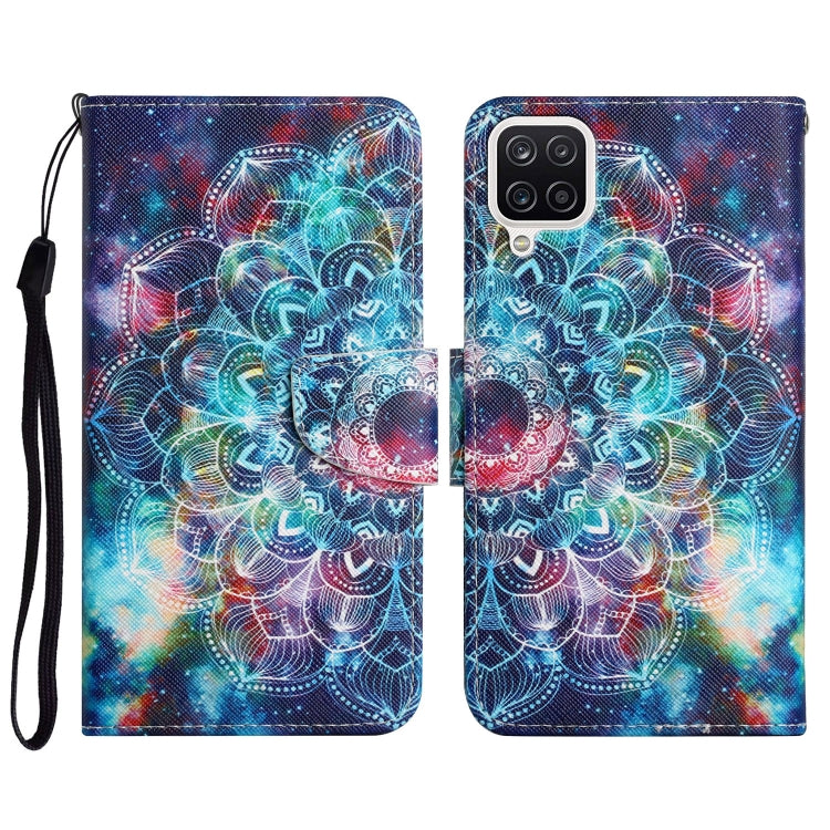 Painted Pattern Horizontal Flip Leather Case with Holder & Card Slot & Wallet, For Samsung Galaxy A22, For Samsung Galaxy A22 5G