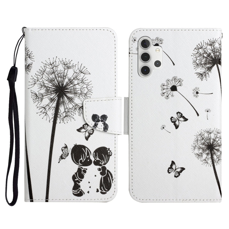 Painted Pattern Horizontal Flip Leather Case with Holder & Card Slot & Wallet, For Samsung Galaxy A31, For Samsung Galaxy A32 4G