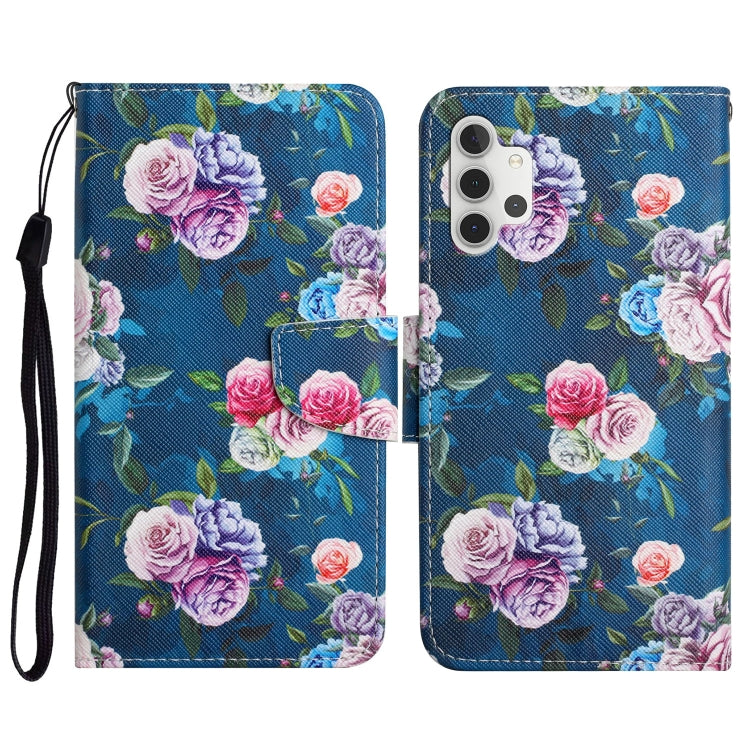 Painted Pattern Horizontal Flip Leather Case with Holder & Card Slot & Wallet, For Samsung Galaxy A31, For Samsung Galaxy A32 4G