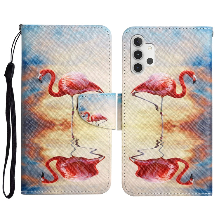 Painted Pattern Horizontal Flip Leather Case with Holder & Card Slot & Wallet, For Samsung Galaxy A32 5G, For Samsung Galaxy A40