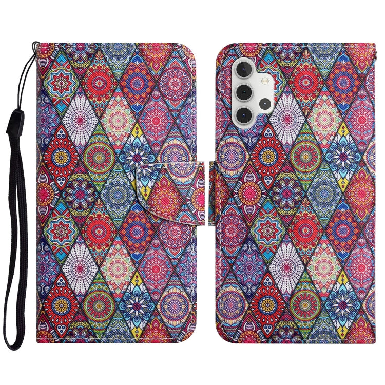Painted Pattern Horizontal Flip Leather Case with Holder & Card Slot & Wallet, For Samsung Galaxy A32 5G, For Samsung Galaxy A40