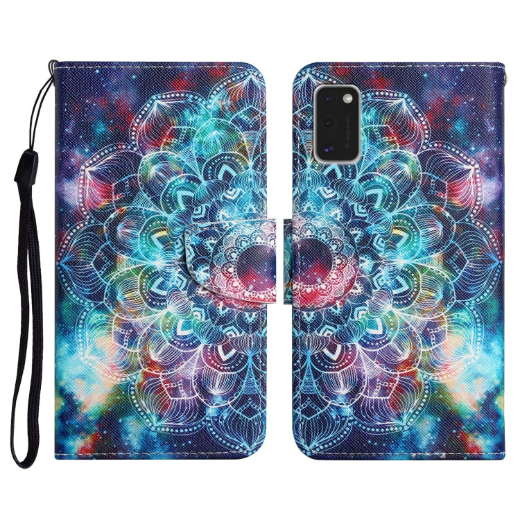 Painted Pattern Horizontal Flip Leather Case with Holder & Card Slot & Wallet, For Samsung Galaxy A41, For Samsung Galaxy A42 5G