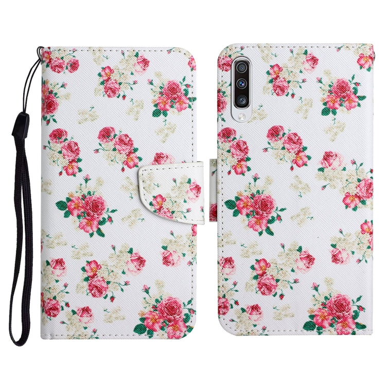 Painted Pattern Horizontal Flip Leather Case with Holder & Card Slot & Wallet, For Samsung Galaxy A50, For Samsung Galaxy A51