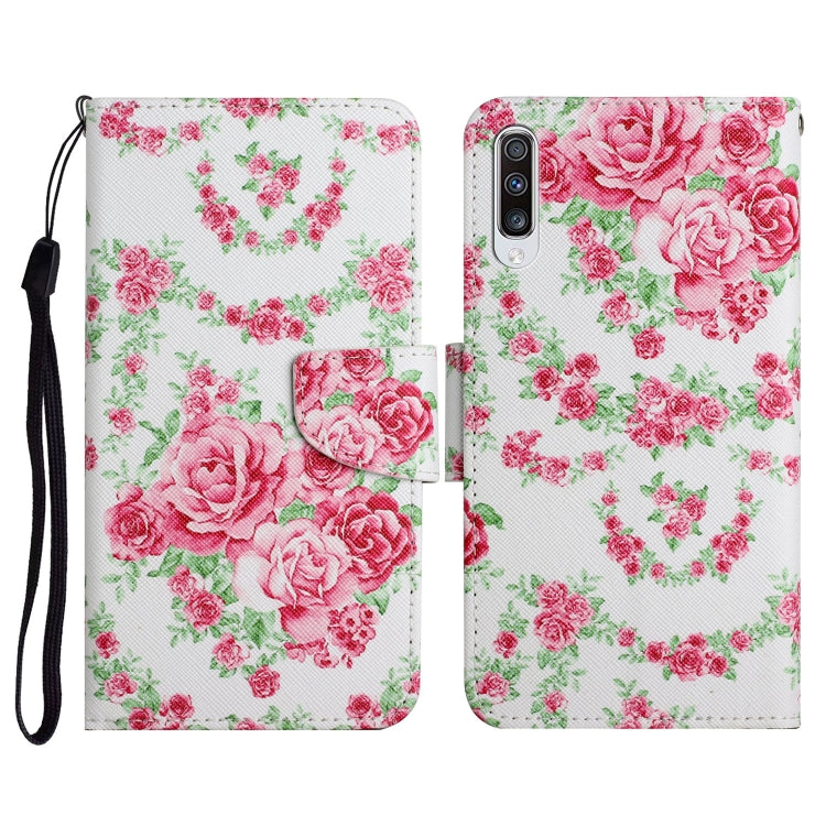 Painted Pattern Horizontal Flip Leather Case with Holder & Card Slot & Wallet, For Samsung Galaxy A52 5G / 4G, For Samsung Galaxy A70