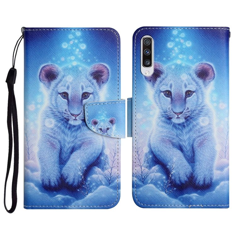 Painted Pattern Horizontal Flip Leather Case with Holder & Card Slot & Wallet, For Samsung Galaxy A52 5G / 4G, For Samsung Galaxy A70
