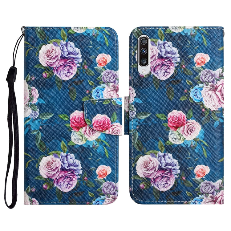 Painted Pattern Horizontal Flip Leather Case with Holder & Card Slot & Wallet, For Samsung Galaxy A52 5G / 4G, For Samsung Galaxy A70