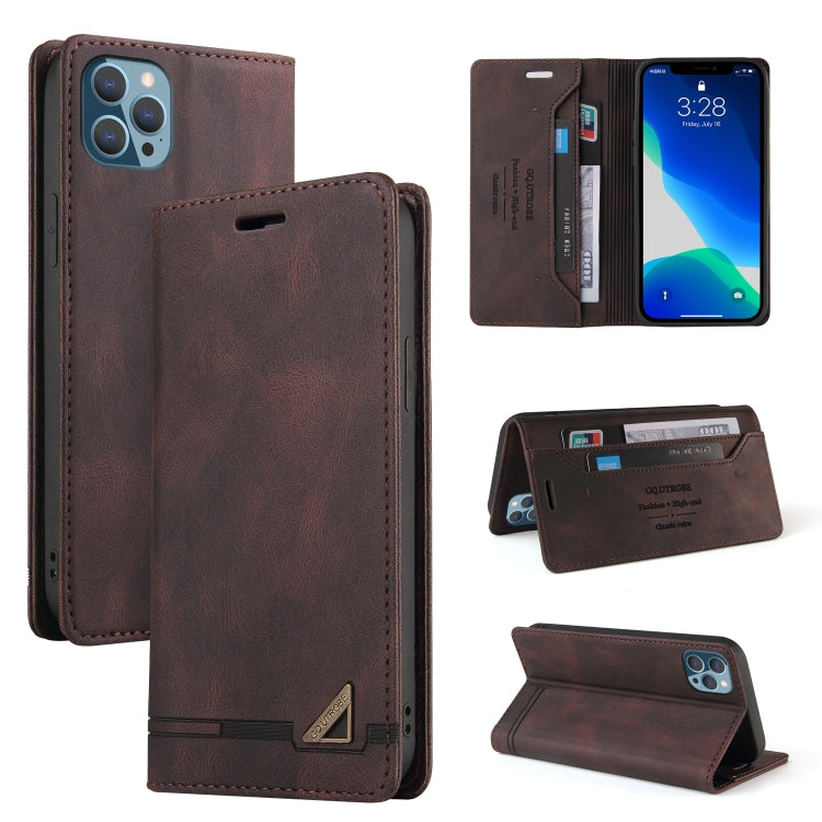 Skin Feel Anti-theft Brush Horizontal Flip Leather Case with Holder & Card Slots & Wallet, For iPhone 13 Pro Max, For iPhone 13 Pro, For iPhone 13, For iPhone 13 mini, For iPhone 12 Pro Max, For iPhone 12 / 12 Pro, For iPhone 12 mini                   ...