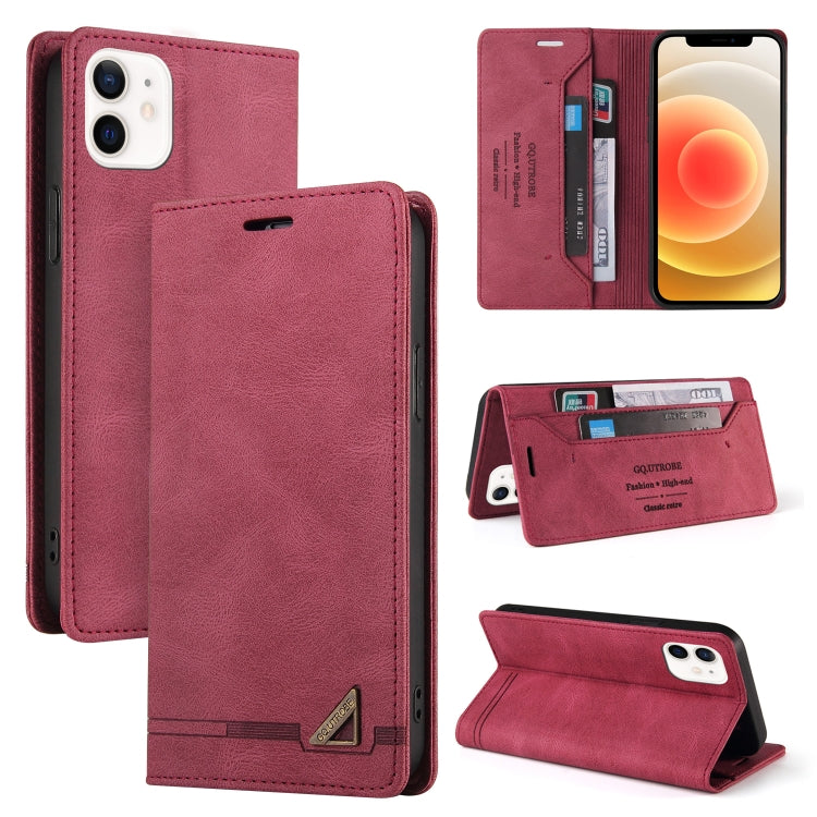 Skin Feel Anti-theft Brush Horizontal Flip Leather Case with Holder & Card Slots & Wallet, For iPhone 13 Pro Max, For iPhone 13 Pro, For iPhone 13, For iPhone 13 mini, For iPhone 12 Pro Max, For iPhone 12 / 12 Pro, For iPhone 12 mini                   ...