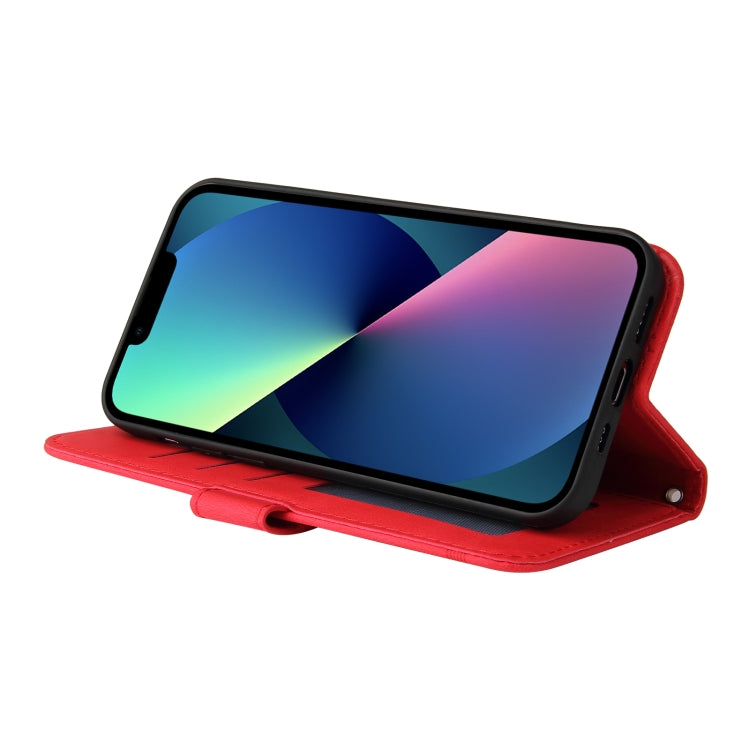 Skin Feel Life Tree Metal Button Horizontal Flip Leather Case with Holder & Card Slot & Wallet & Photo Frame & Strap, For iPhone 13 mini, For iPhone 13, For iPhone 13 Pro, For iPhone 13 Pro Max, For iPhone 12 mini, For iPhone 12 / 12 Pro               ...