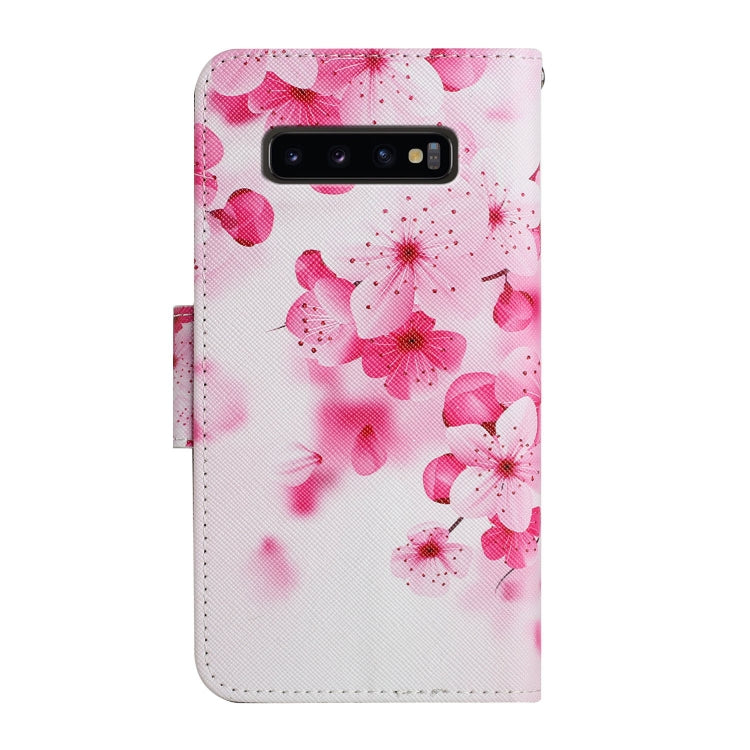 Painted Pattern Horizontal Flip Leather Case with Holder & Card Slot & Wallet, For Samsung Galaxy S10, For Samsung Galaxy S10+