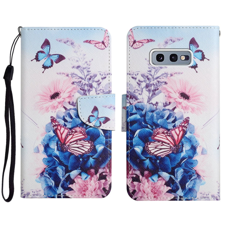 Painted Pattern Horizontal Flip Leather Case with Holder & Card Slot & Wallet, For Samsung Galaxy S10e, For Samsung Galaxy S20