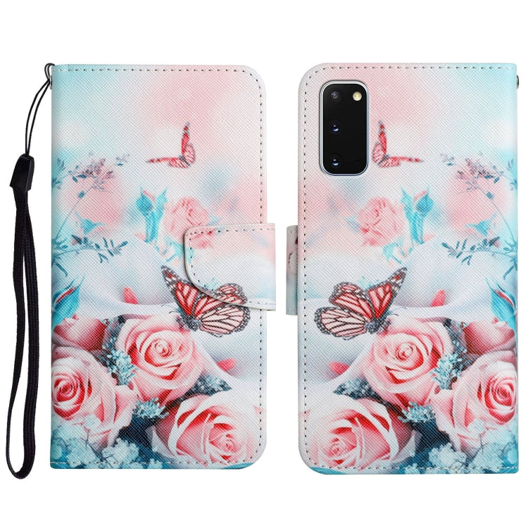Painted Pattern Horizontal Flip Leather Case with Holder & Card Slot & Wallet, For Samsung Galaxy S10e, For Samsung Galaxy S20