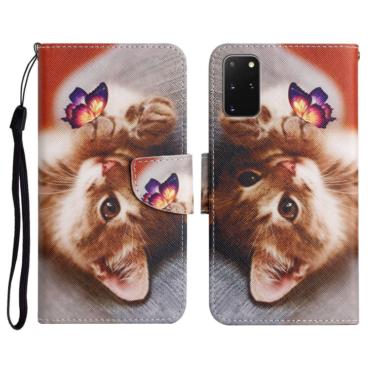 Painted Pattern Horizontal Flip Leather Case with Holder & Card Slot & Wallet, For Samsung Galaxy S20 FE, For Samsung Galaxy S20+