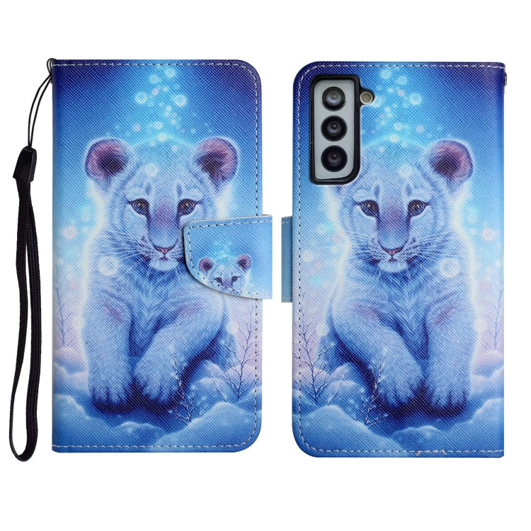 Painted Pattern Horizontal Flip Leather Case with Holder & Card Slot & Wallet, For Samsung Galaxy S21 FE 5G, For Samsung Galaxy S21+ 5G