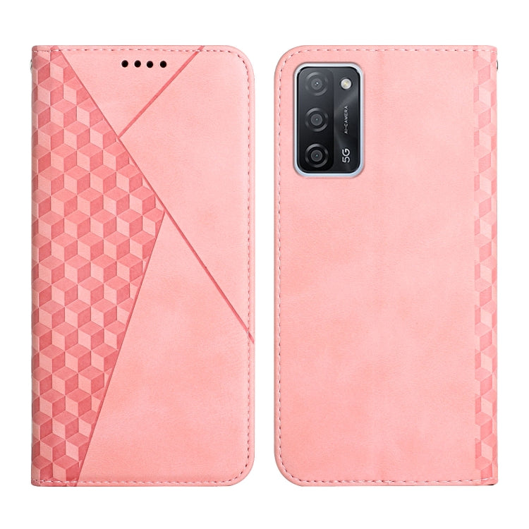 Diamond Pattern Splicing Skin Feel Magnetic Horizontal Flip Leather Case with Card Slots & Holder & Wallet, For OPPO A16s / A16 / A54s / A53s 5G / A55 5G, For OPPO Realme V13 5G / Realme 8 5G, For Xiaomi Redmi 10                                        ...