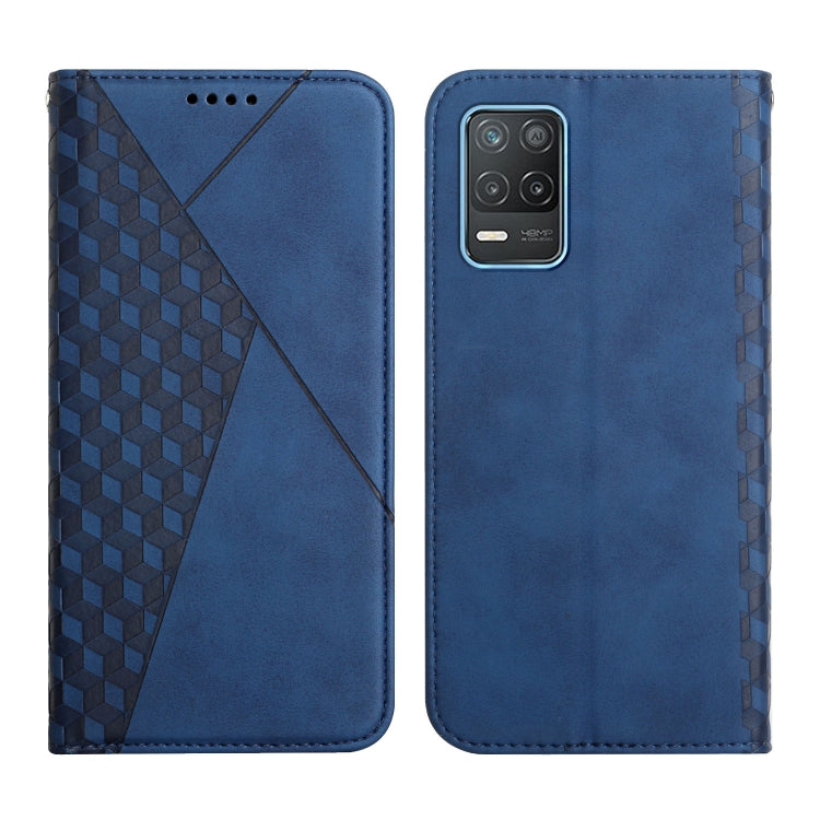 Diamond Pattern Splicing Skin Feel Magnetic Horizontal Flip Leather Case with Card Slots & Holder & Wallet, For OPPO A16s / A16 / A54s / A53s 5G / A55 5G, For OPPO Realme V13 5G / Realme 8 5G, For Xiaomi Redmi 10                                        ...