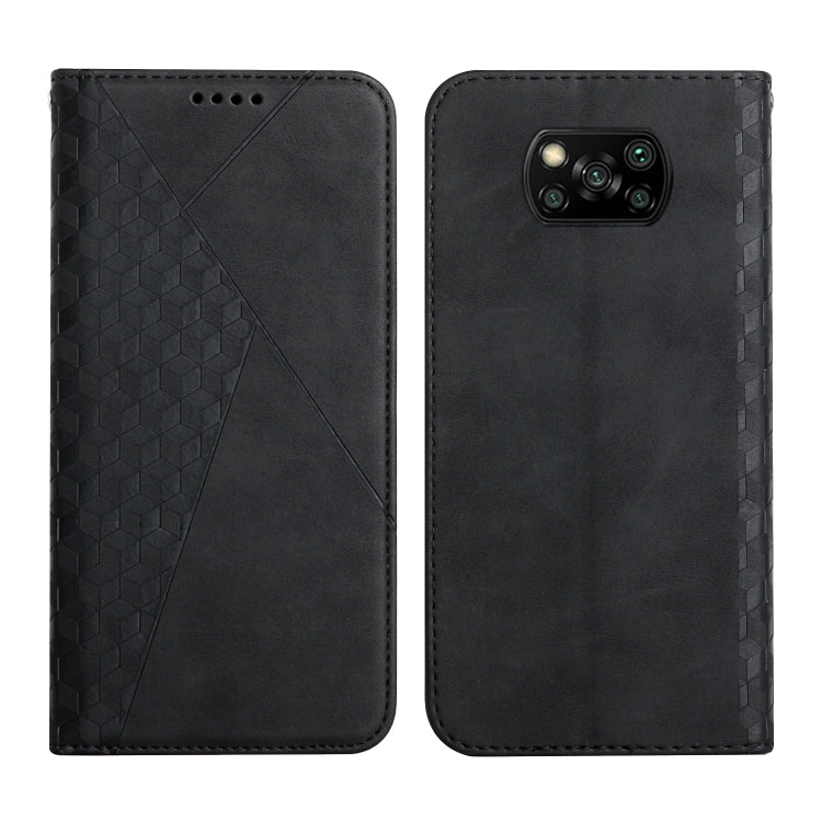 Diamond Pattern Splicing Skin Feel Magnetic Horizontal Flip Leather Case with Card Slots & Holder & Wallet, For OPPO A16s / A16 / A54s / A53s 5G / A55 5G, For OPPO Realme V13 5G / Realme 8 5G, For Xiaomi Redmi 10                                        ...