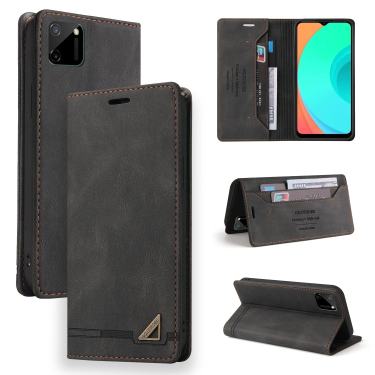 Skin Feel Anti-theft Brush Horizontal Flip Leather Case with Holder & Card Slots & Wallet, For OPPO Realme C11, For OPPO Realme C15, For OPPO Realme C21, For OPPO Realme GT, For OPPO Reno5 Pro 5G, For OPPO Realme 8, For OPPO Realme V13