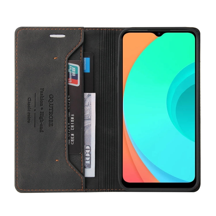 Skin Feel Anti-theft Brush Horizontal Flip Leather Case with Holder & Card Slots & Wallet, For OPPO Realme C11, For OPPO Realme C15, For OPPO Realme C21, For OPPO Realme GT, For OPPO Reno5 Pro 5G, For OPPO Realme 8, For OPPO Realme V13