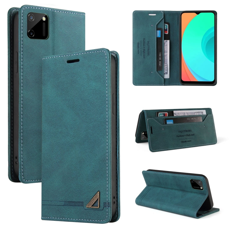 Skin Feel Anti-theft Brush Horizontal Flip Leather Case with Holder & Card Slots & Wallet, For OPPO Realme C11, For OPPO Realme C15, For OPPO Realme C21, For OPPO Realme GT, For OPPO Reno5 Pro 5G, For OPPO Realme 8, For OPPO Realme V13