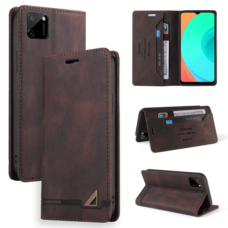 Skin Feel Anti-theft Brush Horizontal Flip Leather Case with Holder & Card Slots & Wallet, For OPPO Realme C11, For OPPO Realme C15, For OPPO Realme C21, For OPPO Realme GT, For OPPO Reno5 Pro 5G, For OPPO Realme 8, For OPPO Realme V13