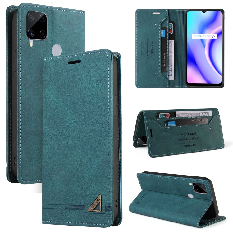 Skin Feel Anti-theft Brush Horizontal Flip Leather Case with Holder & Card Slots & Wallet, For OPPO Realme C11, For OPPO Realme C15, For OPPO Realme C21, For OPPO Realme GT, For OPPO Reno5 Pro 5G, For OPPO Realme 8, For OPPO Realme V13