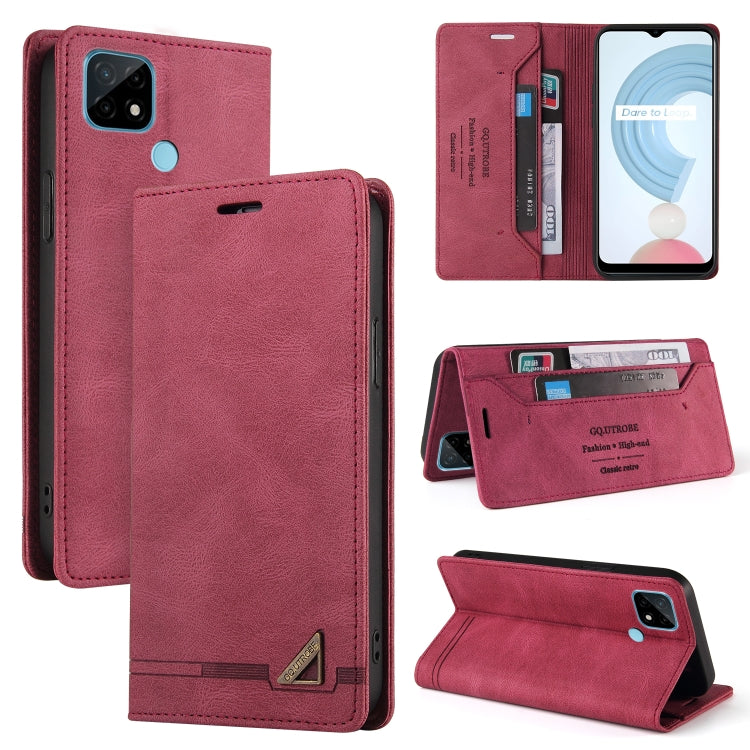 Skin Feel Anti-theft Brush Horizontal Flip Leather Case with Holder & Card Slots & Wallet, For OPPO Realme C11, For OPPO Realme C15, For OPPO Realme C21, For OPPO Realme GT, For OPPO Reno5 Pro 5G, For OPPO Realme 8, For OPPO Realme V13
