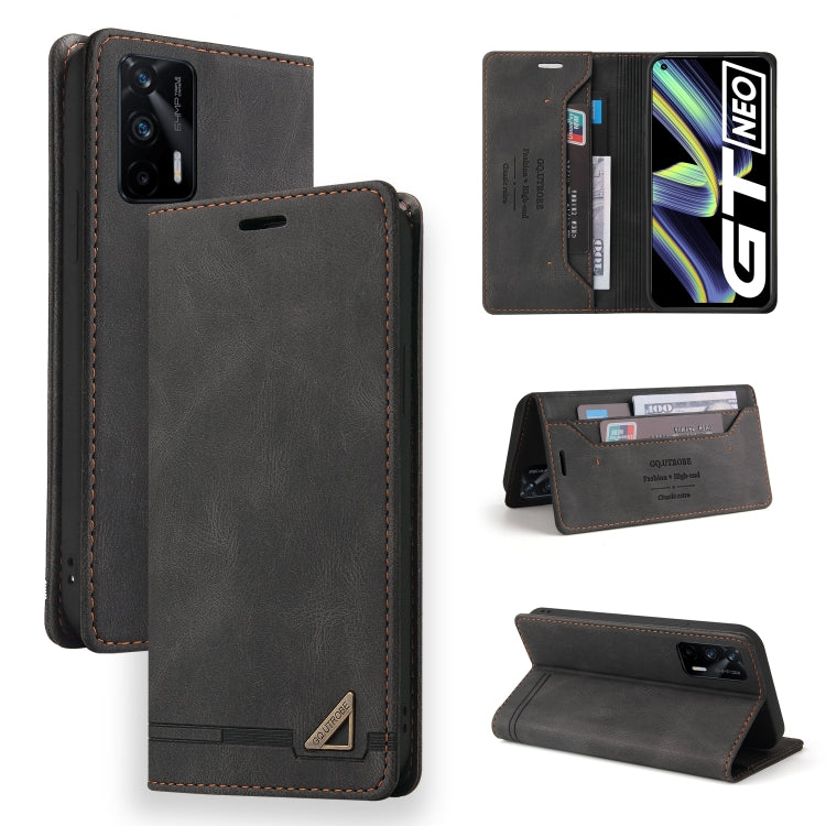 Skin Feel Anti-theft Brush Horizontal Flip Leather Case with Holder & Card Slots & Wallet, For OPPO Realme C11, For OPPO Realme C15, For OPPO Realme C21, For OPPO Realme GT, For OPPO Reno5 Pro 5G, For OPPO Realme 8, For OPPO Realme V13
