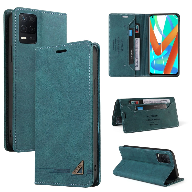 Skin Feel Anti-theft Brush Horizontal Flip Leather Case with Holder & Card Slots & Wallet, For OPPO Realme C11, For OPPO Realme C15, For OPPO Realme C21, For OPPO Realme GT, For OPPO Reno5 Pro 5G, For OPPO Realme 8, For OPPO Realme V13