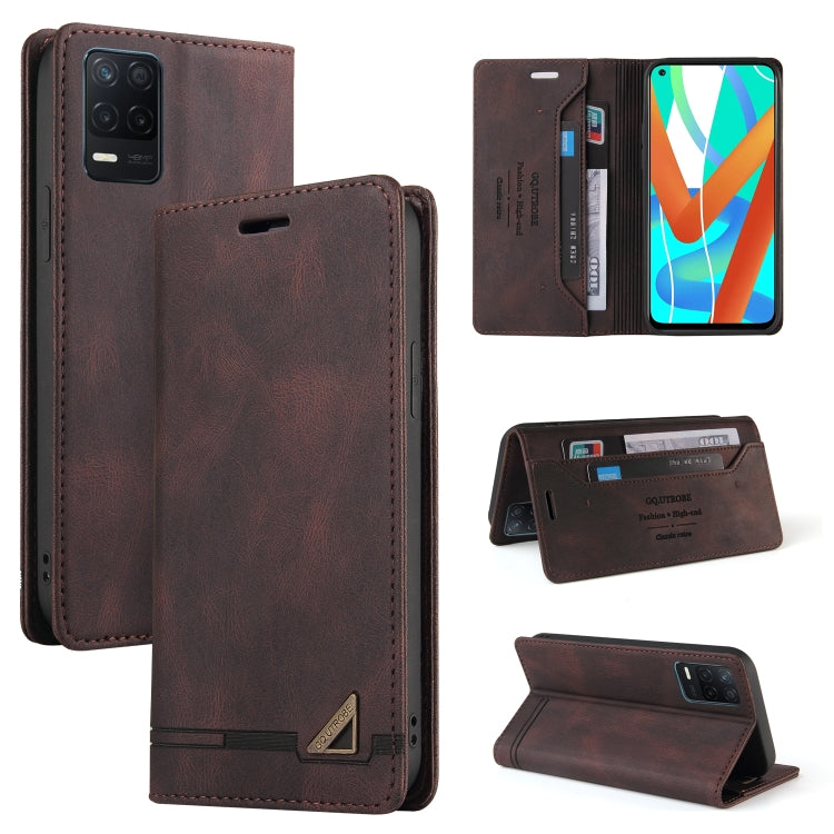 Skin Feel Anti-theft Brush Horizontal Flip Leather Case with Holder & Card Slots & Wallet, For OPPO Realme C11, For OPPO Realme C15, For OPPO Realme C21, For OPPO Realme GT, For OPPO Reno5 Pro 5G, For OPPO Realme 8, For OPPO Realme V13