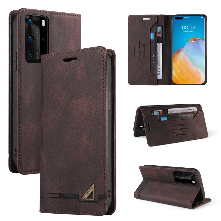 Skin Feel Anti-theft Brush Horizontal Flip Leather Case with Holder & Card Slots & Wallet, For Huawei P40, For Huawei P40 Lite, For Huawei P40 Pro, For Huawei P Smart Z, For Huawei P Smart 2021