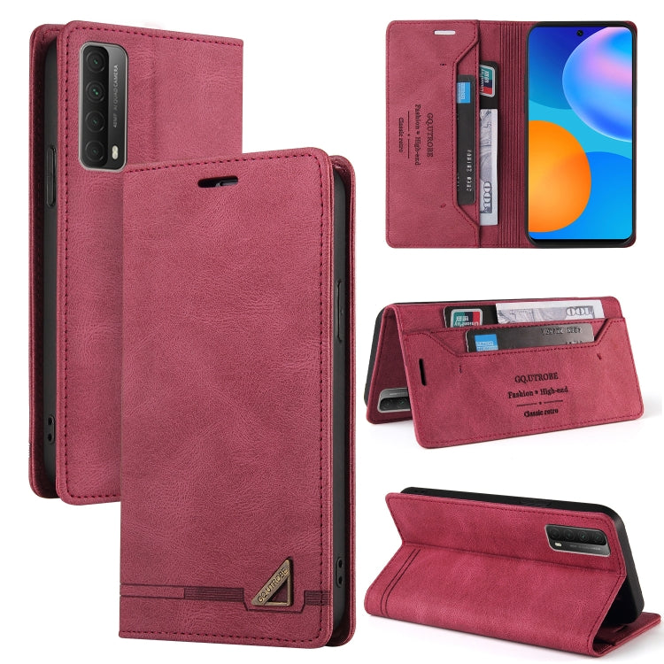 Skin Feel Anti-theft Brush Horizontal Flip Leather Case with Holder & Card Slots & Wallet, For Huawei P40, For Huawei P40 Lite, For Huawei P40 Pro, For Huawei P Smart Z, For Huawei P Smart 2021