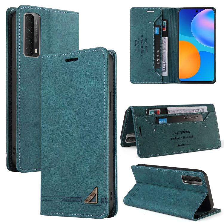 Skin Feel Anti-theft Brush Horizontal Flip Leather Case with Holder & Card Slots & Wallet, For Huawei P40, For Huawei P40 Lite, For Huawei P40 Pro, For Huawei P Smart Z, For Huawei P Smart 2021