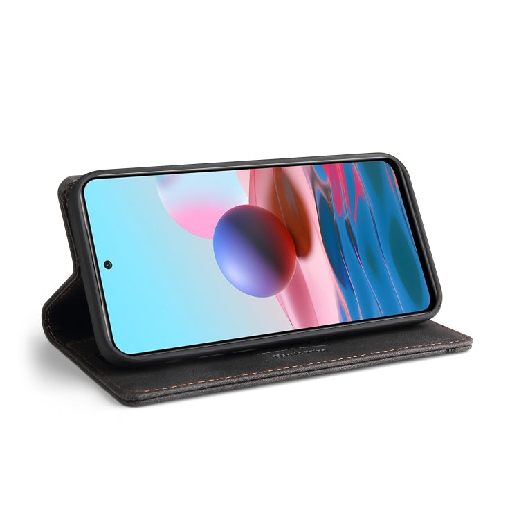 Skin Feel Anti-theft Brush Horizontal Flip Leather Case with Holder & Card Slots & Wallet, For Xiaomi Redmi Note 10, For Xiaomi Redmi Note 10 Pro, For Xiaomi Redmi 9, For Xiaomi Redmi 9A, For Xiaomi Redmi 9C, For Xiaomi Redmi 9T, For Xiaomi Redmi K20  ...