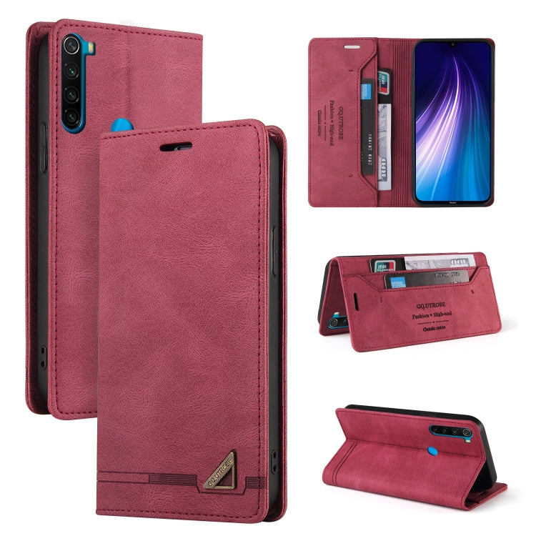 Skin Feel Anti-theft Brush Horizontal Flip Leather Case with Holder & Card Slots & Wallet, For Xiaomi Redmi Note 10, For Xiaomi Redmi Note 10 Pro, For Xiaomi Redmi 9, For Xiaomi Redmi 9A, For Xiaomi Redmi 9C, For Xiaomi Redmi 9T, For Xiaomi Redmi K20  ...