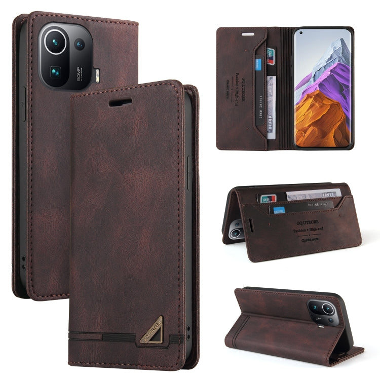Skin Feel Anti-theft Brush Horizontal Flip Leather Case with Holder & Card Slots & Wallet, For Xiaomi Redmi Note 9 5G, For Xiaomi Redmi Note 9S, For Xiaomi Redmi Note 10 5G, For Xiaomi Redmi Note 10 Pro 5G, For Xiaomi Mi 11 Pro, For Xiaomi Mi 11 Ultra ...