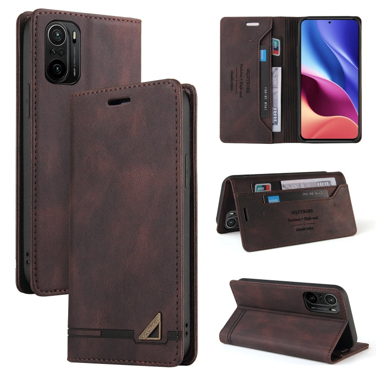 Skin Feel Anti-theft Brush Horizontal Flip Leather Case with Holder & Card Slots & Wallet, For Xiaomi Redmi Note 9 5G, For Xiaomi Redmi Note 9S, For Xiaomi Redmi Note 10 5G, For Xiaomi Redmi Note 10 Pro 5G, For Xiaomi Mi 11 Pro, For Xiaomi Mi 11 Ultra ...