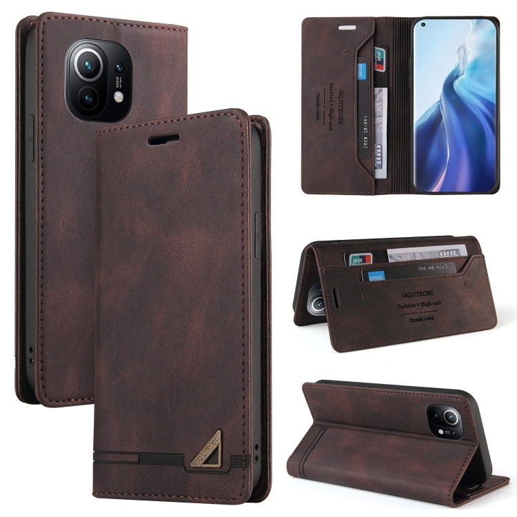 Skin Feel Anti-theft Brush Horizontal Flip Leather Case with Holder & Card Slots & Wallet, For Xiaomi Redmi Note 9 5G, For Xiaomi Redmi Note 9S, For Xiaomi Redmi Note 10 5G, For Xiaomi Redmi Note 10 Pro 5G, For Xiaomi Mi 11 Pro, For Xiaomi Mi 11 Ultra ...