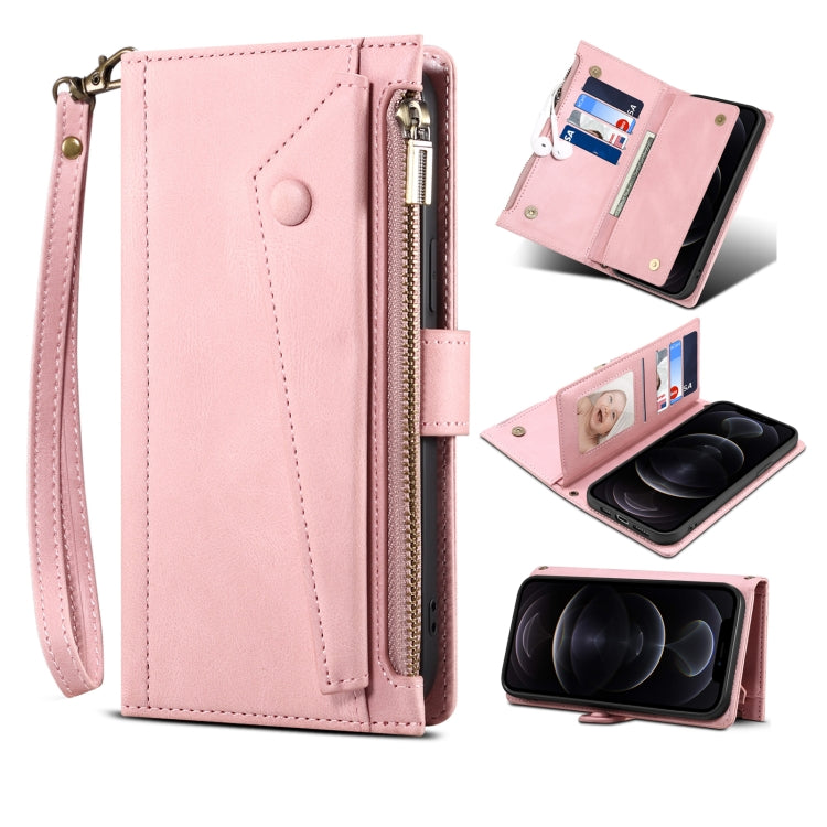 Retro Frosted Horizontal Flip Leather Case with Holder & Card Slot & Wallet & Zipper Pocket & Lanyard, For Samsung Galaxy A42 / M42 5G
