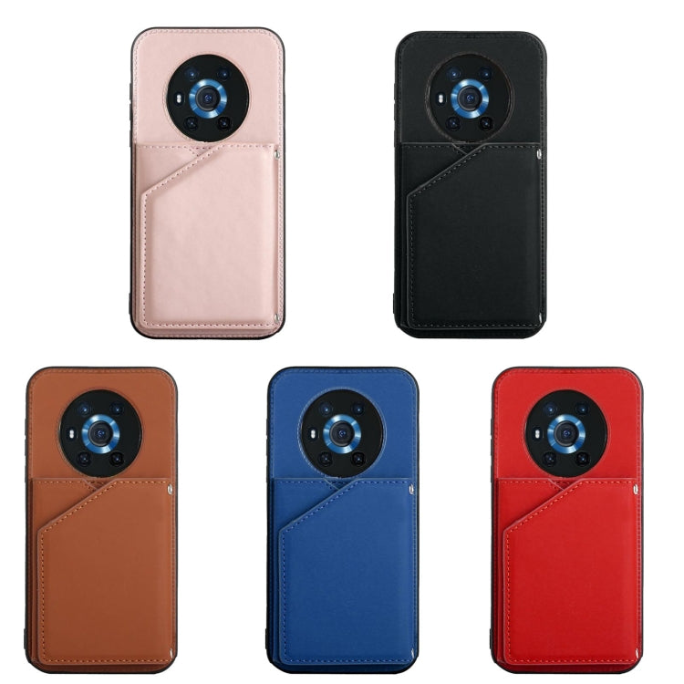 Skin Feel PU + TPU + PC Back Cover Shockproof Case with Card Slots & Holder & Photo Frame, For Honor Magic3, For vivo X70, For vivo X70 Pro, For vivo X70 Pro+