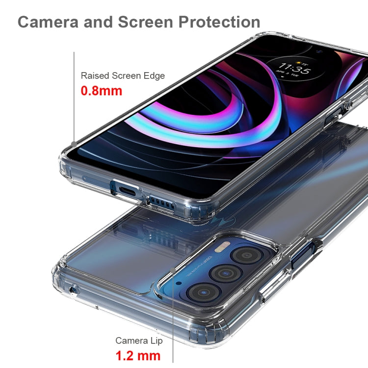 Shockproof Scratchproof TPU + Acrylic Protective Case, For Motorola Edge 2021