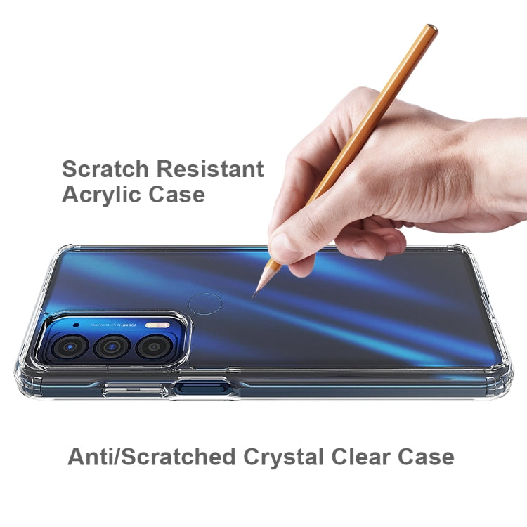 Shockproof Scratchproof TPU + Acrylic Protective Case, For Motorola Edge 2021