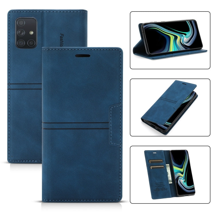 Dream Magnetic Suction Business Horizontal Flip PU Leather Case with Holder & Card Slot & Wallet, For Samsung Galaxy A32 4G, For Samsung Galaxy A52 5G / 4G, For Samsung Galaxy A72 5G / 4G, For Samsung Galaxy A82 5G, For Samsung Galaxy A50 / A30s / A50s...