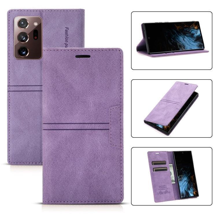 Dream Magnetic Suction Business Horizontal Flip PU Leather Case with Holder & Card Slot & Wallet, For Samsung Galaxy Note20 Ultra, For Samsung Galaxy S9+, For Samsung Galaxy S9, For Samsung Galaxy S10, For Samsung Galaxy S10+, For Samsung Galaxy S10e  ...