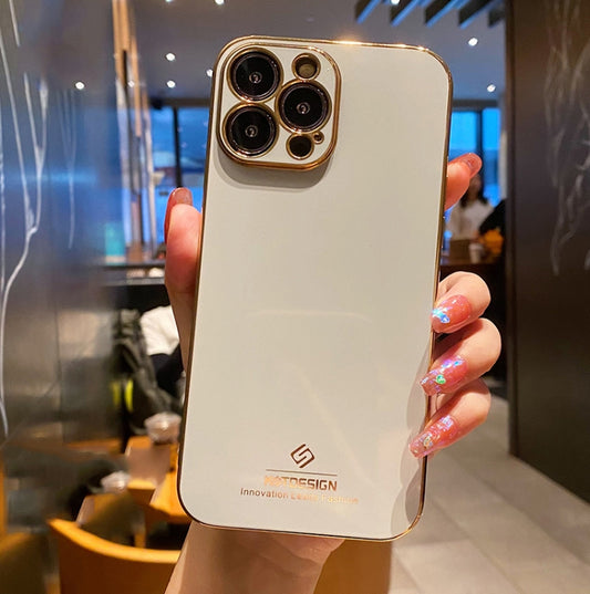 Electroplating Metal Frame Precise Hole TPU Protective Case, For iPhone 13 mini, For iPhone 13, For iPhone 13 Pro, For iPhone 13 Pro Max, For iPhone 12 mini, For iPhone 12, For iPhone 12 Pro, For iPhone 12 Pro Max, For iPhone 11 Pro, For iPhone 11     ...