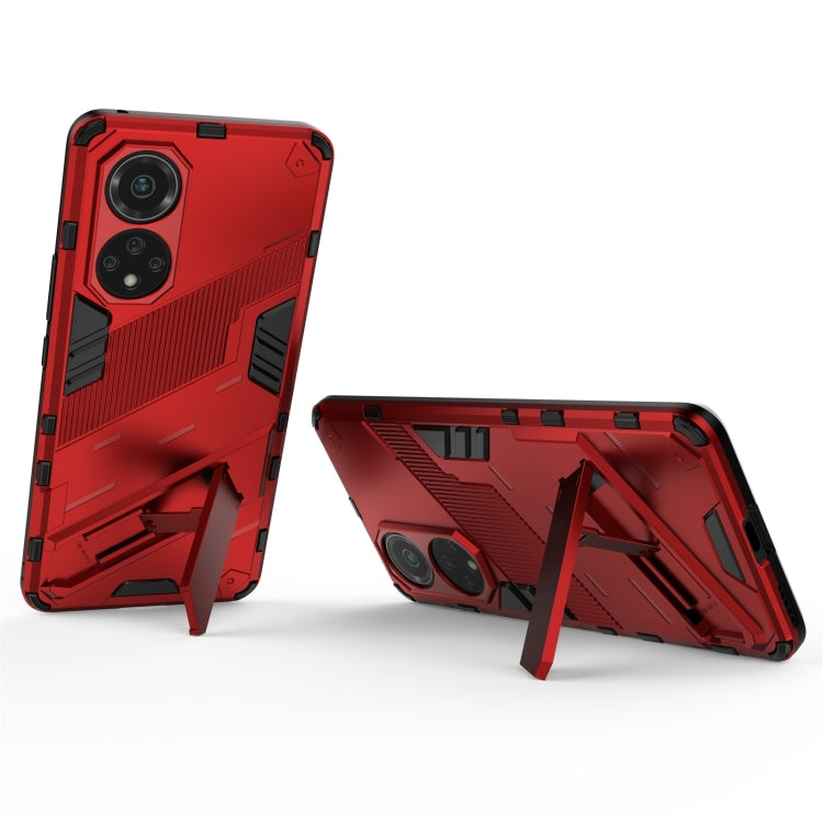 Punk Armor 2 in 1 PC + TPU Shockproof Case with Invisible Holder, For Huawei nova 9