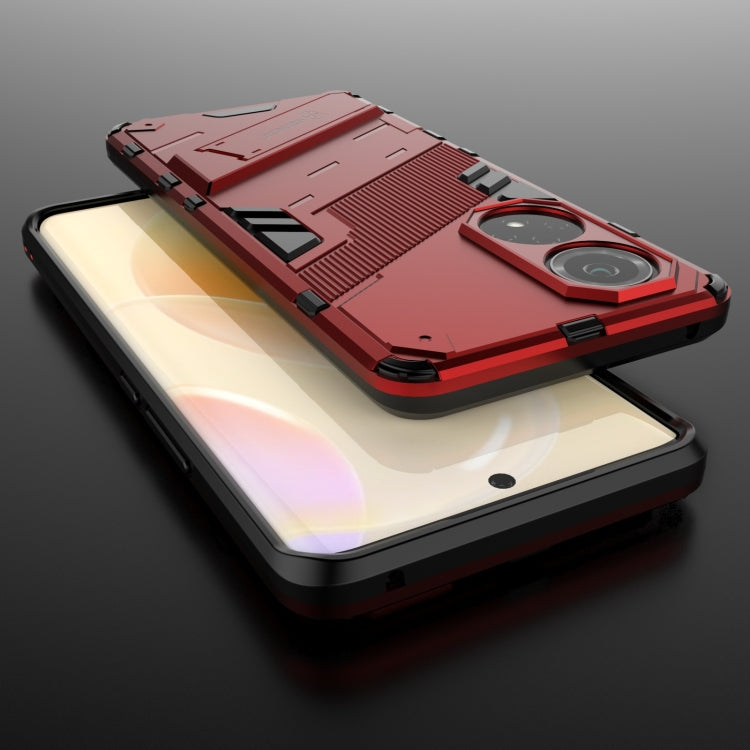 Punk Armor 2 in 1 PC + TPU Shockproof Case with Invisible Holder, For Huawei nova 9